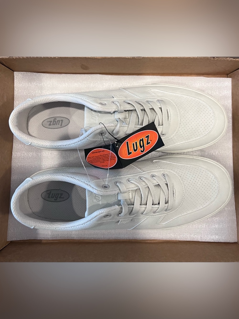 Lugz Men's Off-White Low-Top Sneakers